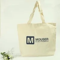 Méid Roinnt Clóbhuailte ar Phraghas is ísle Soláthar Mála Siopadóireachta Canbhás Tote