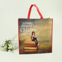 Oideachas Leanaí Mála Tote Neamh-Uigí Laminated